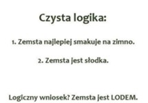 Zemsta jest lodem