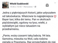 Jedna z najpiękniejszych historii jakie usłyszałam...