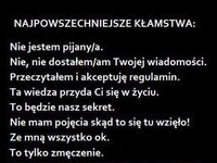 Zobacz najpowrzechniejsze kłamstwa