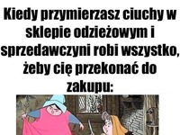 Wredna sprzedawczyni ;D