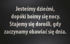 Jesteśmy dziećmi...