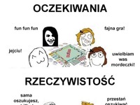 Gra ze znajomymi w monopoly - oczekiwania VS rzeczywistość :D