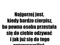 Najgorsze jest...