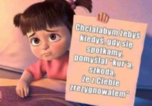 Chciałabym żebyś tak pomyślał!