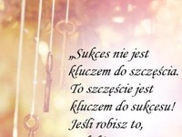 Sukces nie jest kluczem