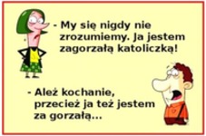 My się nigdy nie zrozumiemy