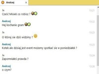 Andrzej i jego rozmowa z dziewczyną - MISTRZ! ;D