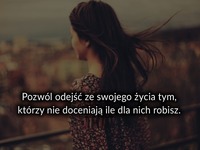 Pozwól odejść ze swojego życia