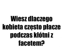 Płacz podczas kłótni