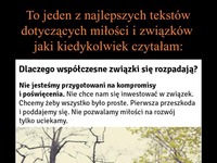 Dlaczego ZWIĄZKI się rozpadają! To jeden z najlepszych TEKSTÓW o MIŁOŚCI i ZWIĄZKU! Zobacz koniecznie