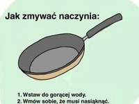 Jak zmywać naczynia ;D