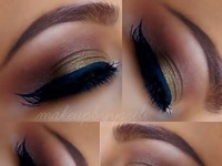 Piękny makeup <3