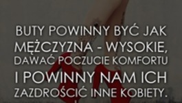 Buty powinny być jak mężczyzna