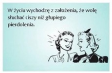 Wychodzę z założenia