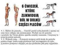 6 rozciągających ćwiczeń, które ZLIKWIDUJĄ ból w dolnej części pleców...