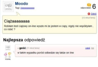 Zrobiła test ciążowy online, ZOBACZ co jej wyszło, haha!