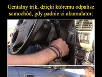 Genialny trik, dzięki któremu odpalisz samochód, gdy padnie ci akumulator
