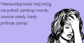 Nienawidzę kiedy mój móżg