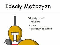 Ideały mężczyzn... Średniowiecze chyba najlepsze?