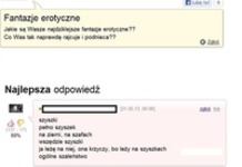 Zapytała o fantazje erotyczne, ale jej ODPISAŁ ;D