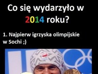 Sprawdź co WYDARZYŁO się w 2014 roku! Ciekawe czym zaskoczy nas 2015