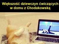 Ćwiczenia z Chodakowską ;)