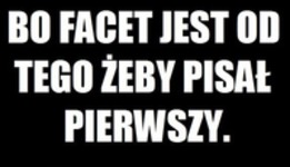 Od tego jest facet