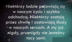 Niektórzy ludzie pojawiaja się...