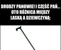 ZOBACZCIE różnicę między laską, a dziewczyną... zgadzacie się? :D