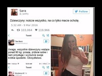 Czego nie powinna nosić kobieta ważąca ponad 90 kg. Ta dziewczyna wie to najlepiej!