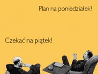 Plan na poniedziałek