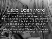 Dzisiaj DZIEŃ MAMY! ♥
