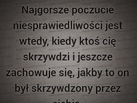 Poczucie niesprawiedliwości