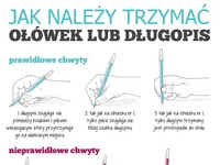 Jak należy trzymać ołówek lub długopis. ZOBACZ dlaczego tak ważne jest prawidłowe trzymanie tych przedmiotów