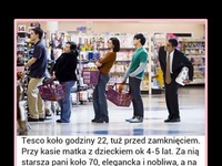 Musisz to zobaczyć! Cięty HUMOR w TESCO przy kasie! BRAWO dla tej Pani!