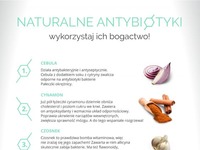 Wykorzystaj bogactwo naturalnych antybiotyków! Niesamowite, że jest ich aż tyle :O