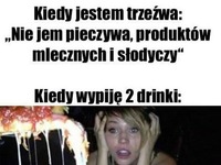 Za każdym razem, gdy jestem na diecie i idę na imprezę...