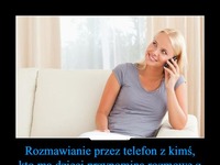 Rozmawianie przez telefon...