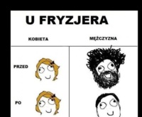 U fryzjera KOBETA vs MĘŻCZYZNA!