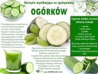 Korzyści wynikające ze spożywania ogórków :)