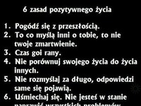 Zasady pozytywnego życia