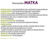 Stanowisko: matka. Najtrudniejszy zawód świata ;)