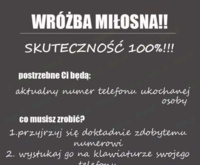 Wróżba miłosna, który się sprawdza! Skuteczność 100% :)