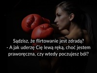 Sądzisz że flirtowanie jest zdradą...