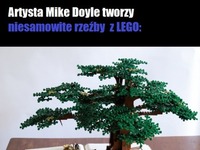 Artysta Mike Doyle tworzy niesamowite rzeźby z LEGO!