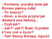 Para zakochanych spaceruje po parku... najlepszy kawał, haha! :D