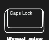 Caps Lock :D