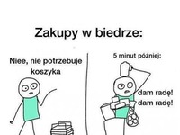 Zakupy w biedrze