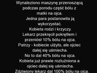 Ból z porodu przenoszony na ojca - zobacz nową metodę!