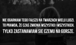 Nie ogarniam tego fałszu